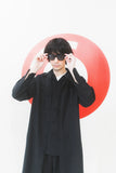 JAPAN Convenience Store Cotton Linen Open Ccollar Shirt