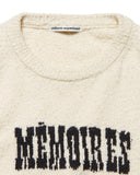 uniform experiment 25A/W ASGER JORN: MEMOIRES JACQUARD KNIT [ UE-252032 ]