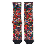 MURAKAMI TAKASHI Mononoke KYOTO Socks ( Offer Up Your Fresh Blood ) [ SSZS-32165 ]