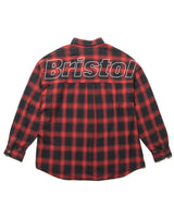 F.C.Real Bristol 25A/W BIG LOGO L/S BAGGY SHIRT [ FCRB-252090 ]