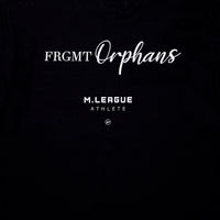 fragment design x M.LEAGUE [ FRAGMENT ORPHANS ] T-SHIRT BLACK