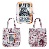 ONE PIECE BASE SHOP Pocketable Wanted Poster Eco Bag