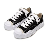 Maison MIHARA YASUHIRO "HANK" OG Sole Canvas Low-top Sneaker [ A05FW702 ] [ Black / White ]