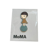Yoshitomo Nara 奈良美智 MoMA Enamel Pin