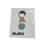 Yoshitomo Nara 奈良美智 MoMA Enamel Pin