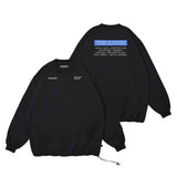 ARTIST PROOF LIBRARY OF CONGRESS L/S Pullover w/Drawcord cotwo