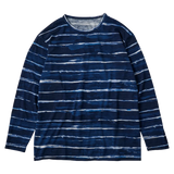 PORTER CLASSIC ARTIST BORDER LONG SLEEVE SHIRT -2026AW-