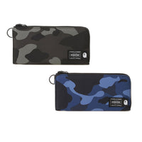 BAPE x PORTER COLOR CAMO LONG WALLET cotwo