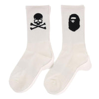 BAPE x mastermind JAPAN LOGO SOCKS 7TH