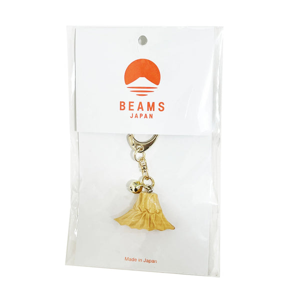 BEAMS JAPAN 竹苑 CHIKUEN Mr.Fuji Key Ring cotwo