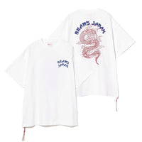 BEAMS JAPAN Dragon Print T-shirts cotwo