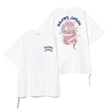 BEAMS JAPAN Dragon Print T-shirts cotwo