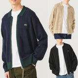 BEAMS x LACOSTE Zip Cardigan