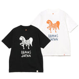 BEAMS JAPAN x Keita Miyairi Zodiac T-Shirt [ Horse ] cotwo