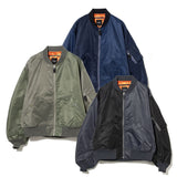 BEAMS Crazy MA-1 Jacket cotwo
