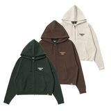 STARBUCKS STAND by BEAMS Logo Zip Hoodie cotwo