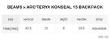 [ Pre-order ] BEAMS x ARC'TERYX KONSEAL 15 BACKPACK
