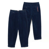 BEAMS JAPAN 2-Pleat Indigo Corduroy Pants cotwo