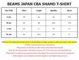 BEAMS JAPAN CBA SHAMO T-SHIRT
