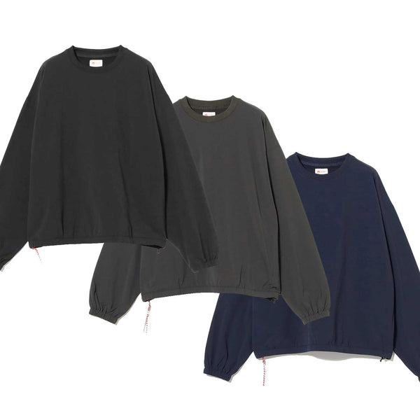 BEAMS JAPAN STORM FLEECE (TM) Crew Neck cotwo