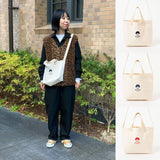 BEAMS JAPAN x evergreen works Limited Logo LUNCH BOX Tote Bag cotwo