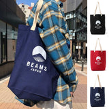 BEAMS JAPAN x evergreen works Color Logo Tote Bag cotwo