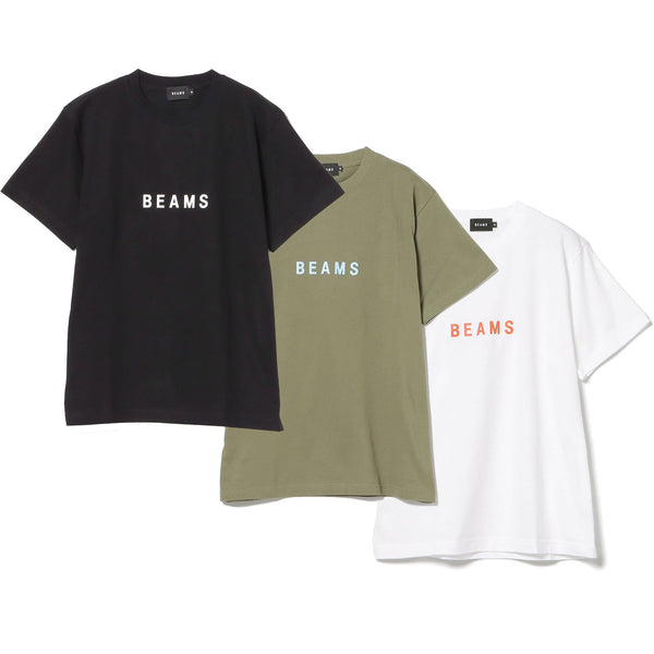 BEAMS Logo T-Shirt 25SS cotwo