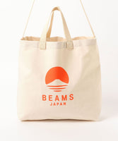 BEAMS JAPAN x evergreen works Limited Logo 2WAY Tote Bag