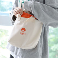 BEAMS JAPAN x evergreen works Limited Logo LUNCH BOX Tote Bag