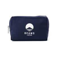 BEAMS JAPAN x evergreen works Logo Pouch - L