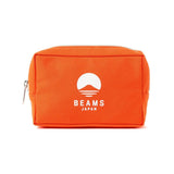 BEAMS JAPAN x evergreen works Logo Pouch - L