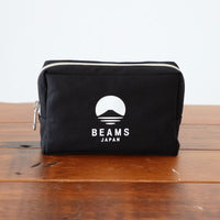 BEAMS JAPAN x evergreen works Logo Pouch - L