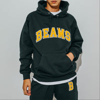 BEAMS Logo Basic Hoodie