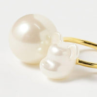 BE@RBRICK x BEAMS x dix Double Pearl Ring