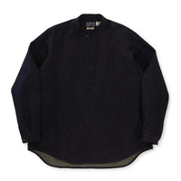 BLUE BLUE JAPAN GOLD YARN INDIGO PULL-OVER LS SHIRT