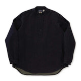 BLUE BLUE JAPAN GOLD YARN INDIGO PULL-OVER LS SHIRT