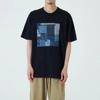 KUON 25S/S Boro Patched Tee [ 115CS10C183-51-03 ]