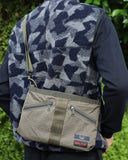 COMME des GARCONS HOMME x BRIEFING CHECKERED REVERSIBLE SACOCHE [ HR-K209-051 ]