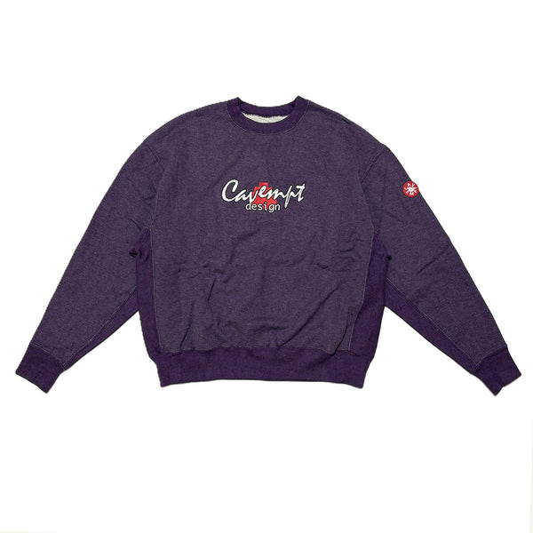 C.E. CAVEMPT design Embroidery Crew Neck [ CES16T26 ]