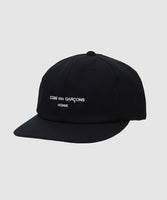 COMME des GARCONS HOMME 24A/W LOGO CAP [ HN-K601-051 ]