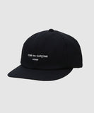 COMME des GARCONS HOMME 24A/W LOGO CAP [ HN-K601-051 ]