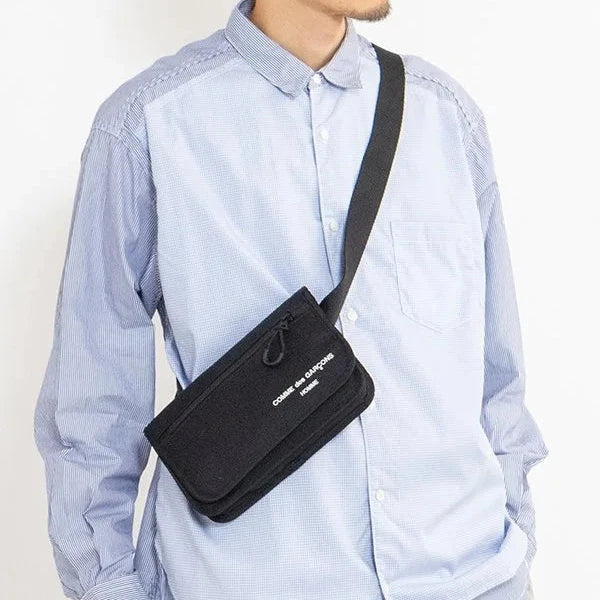 COMME des GARCONS HOMME CORDURA NYLON LOGO BAG [ HN-K203-051 ]