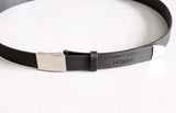 COMME des GARCONS HOMME STEER OIL SMOOTH LEATHER BELT [ HQ-K301-051 ]