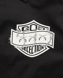 GOD SELECTION XXX x roarguns TRIPLE GUNS EMBLEM COACH JACKET