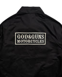 GOD SELECTION XXX x roarguns TRIPLE GUNS EMBLEM COACH JACKET