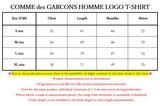 COMME des GARCONS HOMME LOGO T-SHIRT