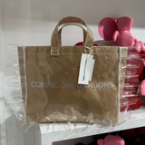 COMME des GARCONS GIRL Ruffled PVC Tote Bag