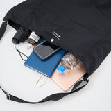 COMME des GARCONS HOMME Cotton Nylon Grosgrain Bag [ HQ-K292 ]