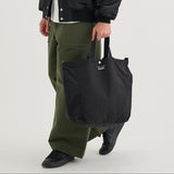 COMME des GARCONS HOMME Cotton Nylon Grosgrain Bag [ HQ-K292 ]