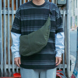 COMME des GARCONS HOMME POLYESTER CHECK PATTERN BAG [ HQ-K202-051 ]
